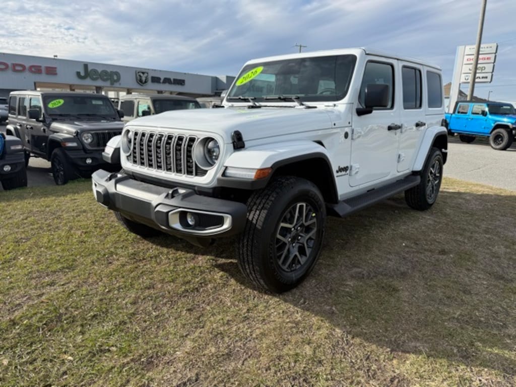 New 2026 Jeep Wrangler 4-DOOR SAHARA Sport Utility