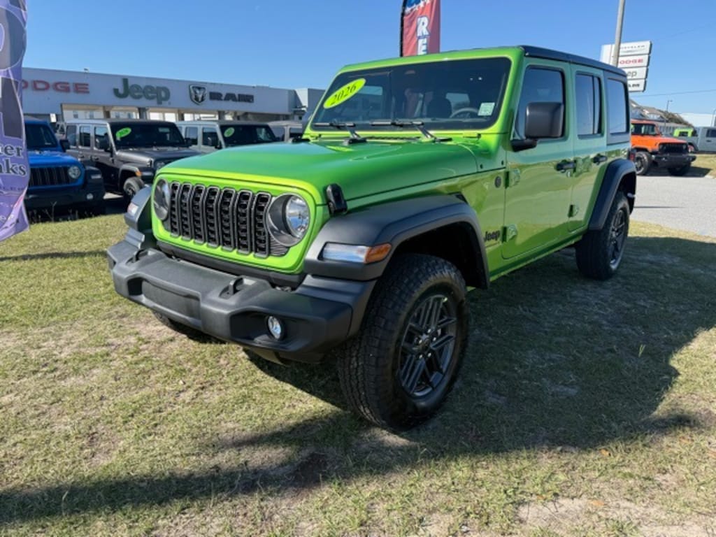 New 2026 Jeep Wrangler 4-DOOR SPORT S Sport Utility