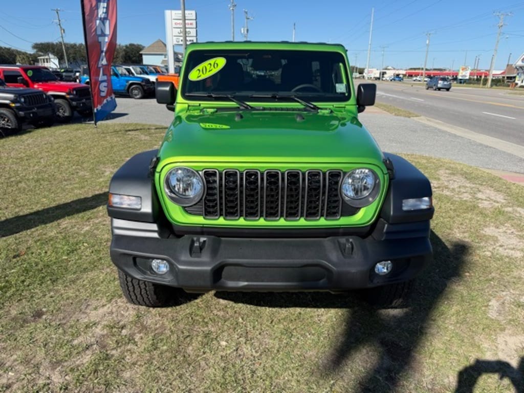 New 2026 Jeep Wrangler 4-DOOR SPORT S Sport Utility