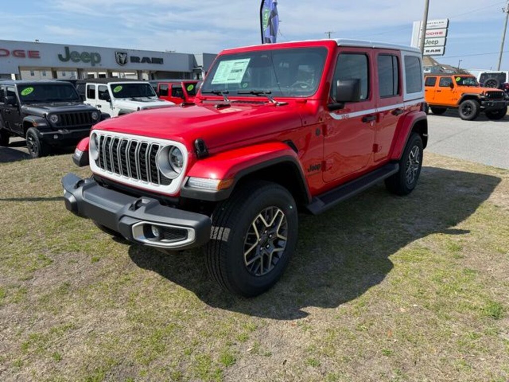 New 2026 Jeep Wrangler 4-DOOR SAHARA Sport Utility