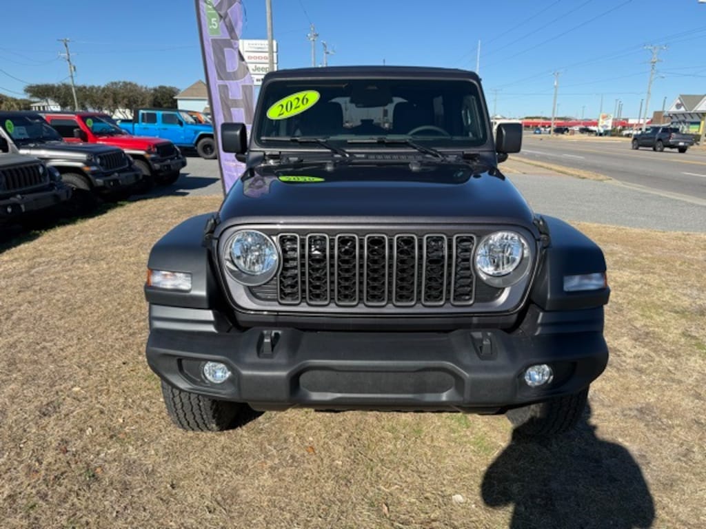 New 2026 Jeep Wrangler 4-DOOR SPORT S Sport Utility