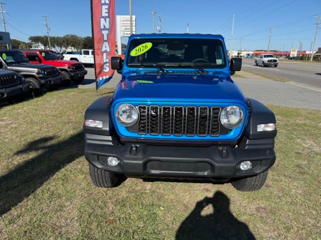 New 2026 Jeep Wrangler 4-DOOR SPORT S Sport Utility