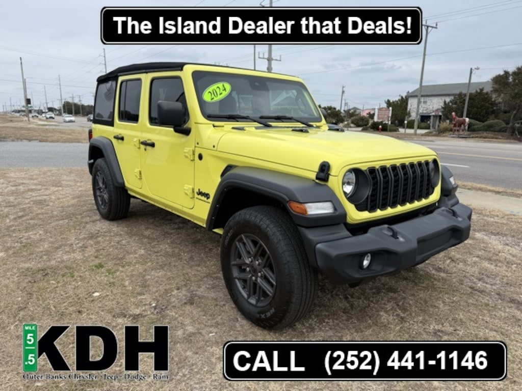 Used 2024 Jeep Wrangler Sport S SUV