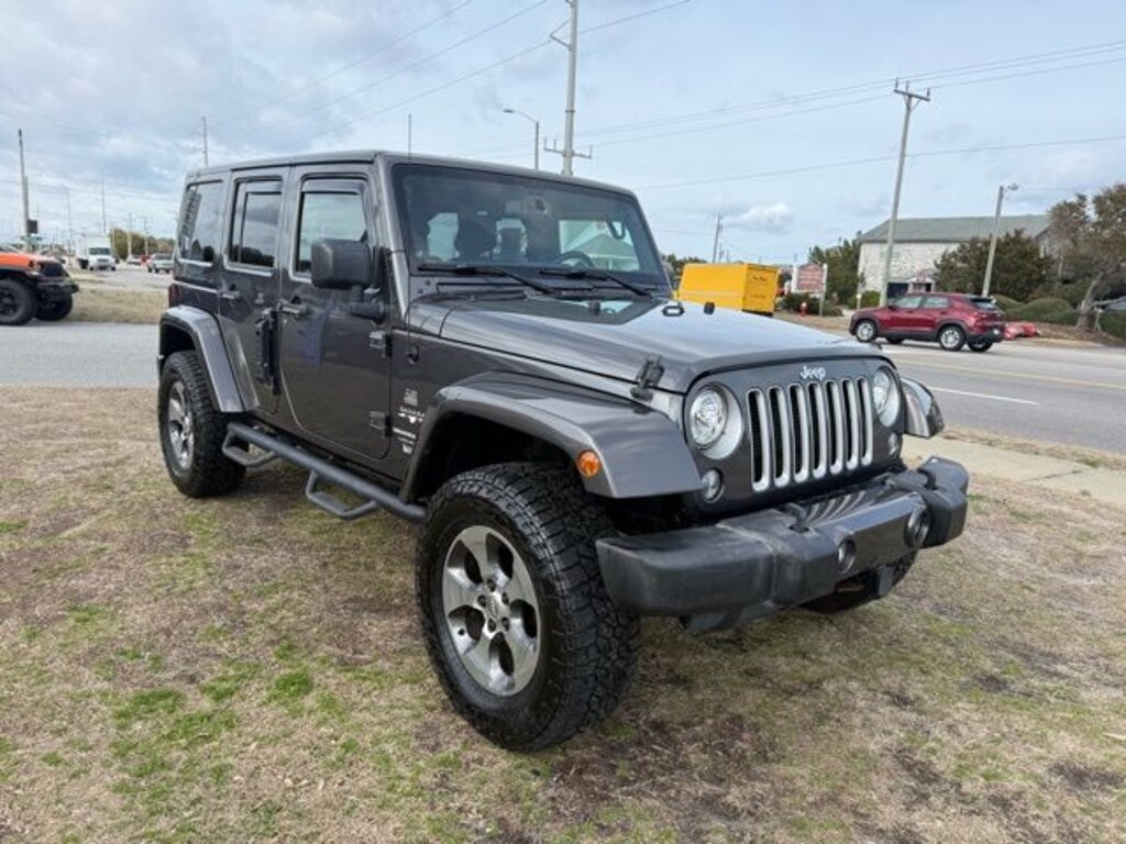 Used 2018 Jeep Wrangler JK Unlimited Sahara SUV