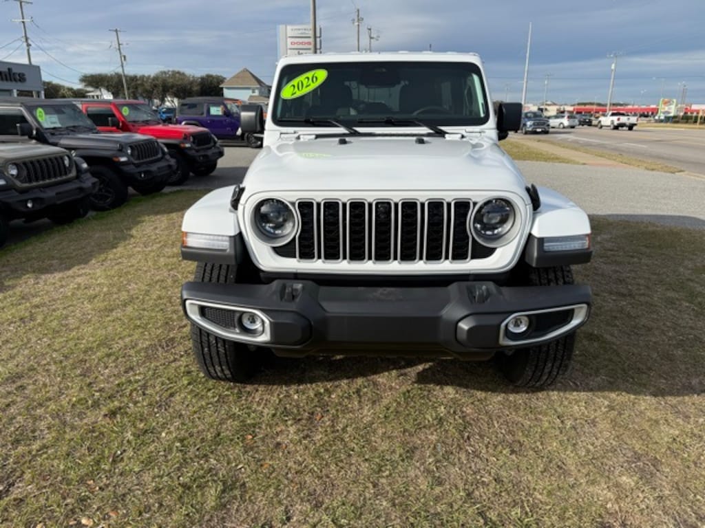 New 2026 Jeep Wrangler 4-DOOR SAHARA Sport Utility