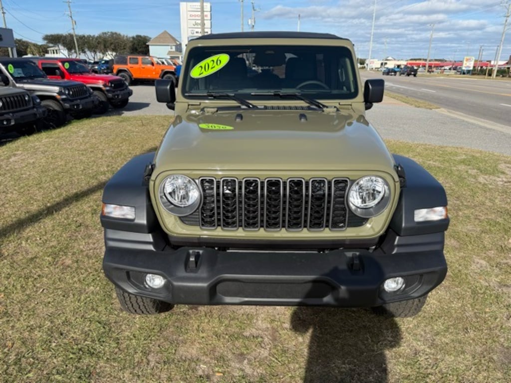 New 2026 Jeep Wrangler 4-DOOR SPORT S Sport Utility