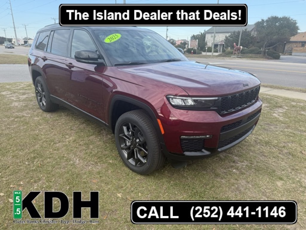 New 2025 Jeep Grand Cherokee L LIMITED 4X4 Sport Utility