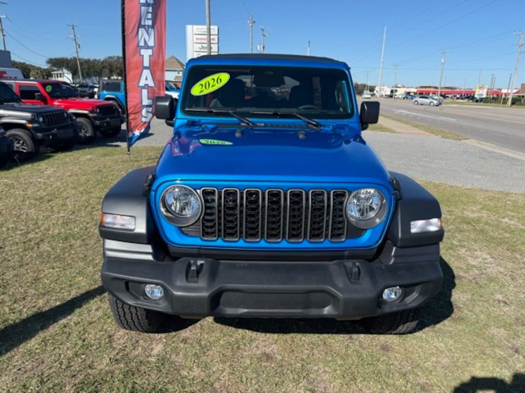 New 2026 Jeep Wrangler 4-DOOR SPORT S Sport Utility