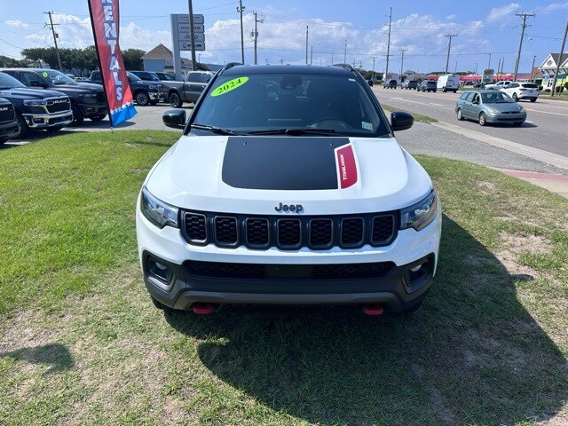 Certified 2024 Jeep Compass Trailhawk with VIN 3C4NJDDN2RT171381 for sale in Kill Devil Hills, NC