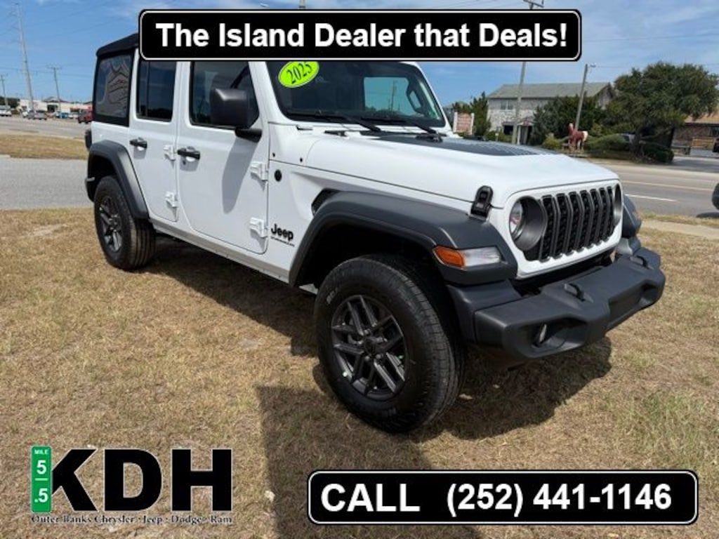 New 2025 Jeep Wrangler 4-DOOR SPORT S Sport Utility