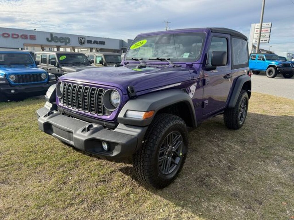 New 2026 Jeep Wrangler 2-DOOR SPORT S Sport Utility