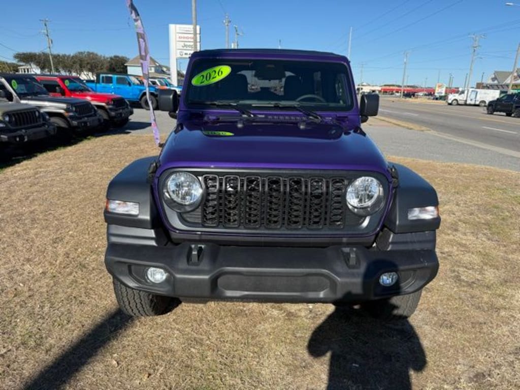 New 2026 Jeep Wrangler 4-DOOR SPORT S Sport Utility