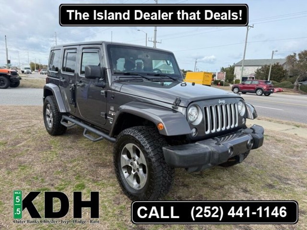 Used 2018 Jeep Wrangler JK Unlimited Sahara SUV