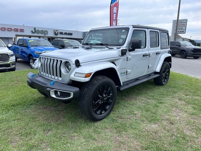 Used 2023 Jeep Wrangler 4xe Sahara 4XE with VIN 1C4JJXP67PW628701 for sale in Kill Devil Hills, NC