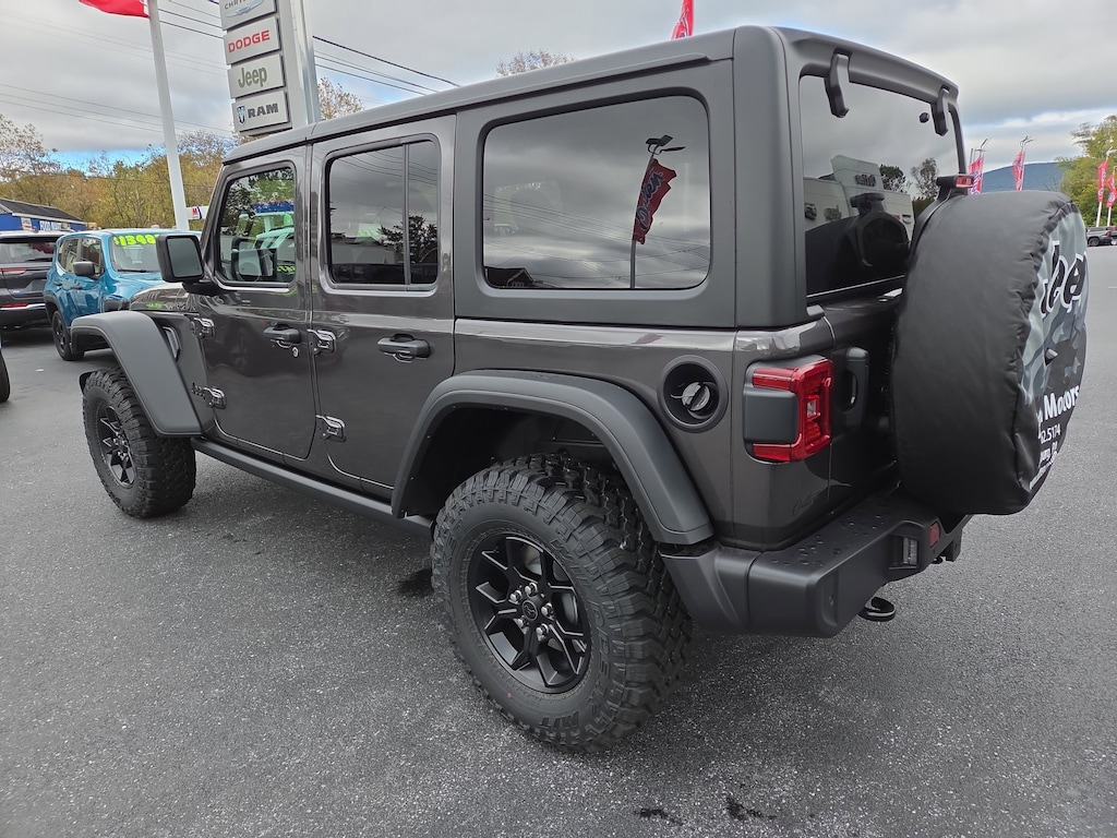 New 2026 Jeep Wrangler 4-DOOR WILLYS Sport Utility