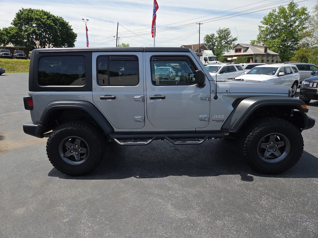 Certified 2018 Jeep Wrangler Unlimited Sport 4x4 SUV