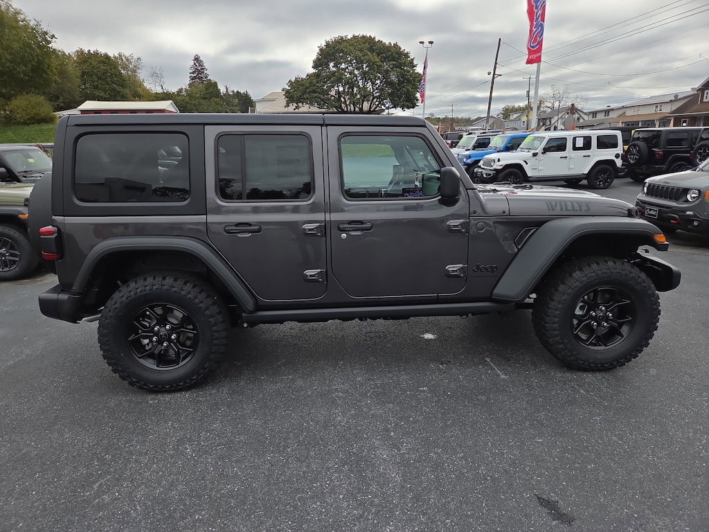 New 2026 Jeep Wrangler 4-DOOR WILLYS Sport Utility