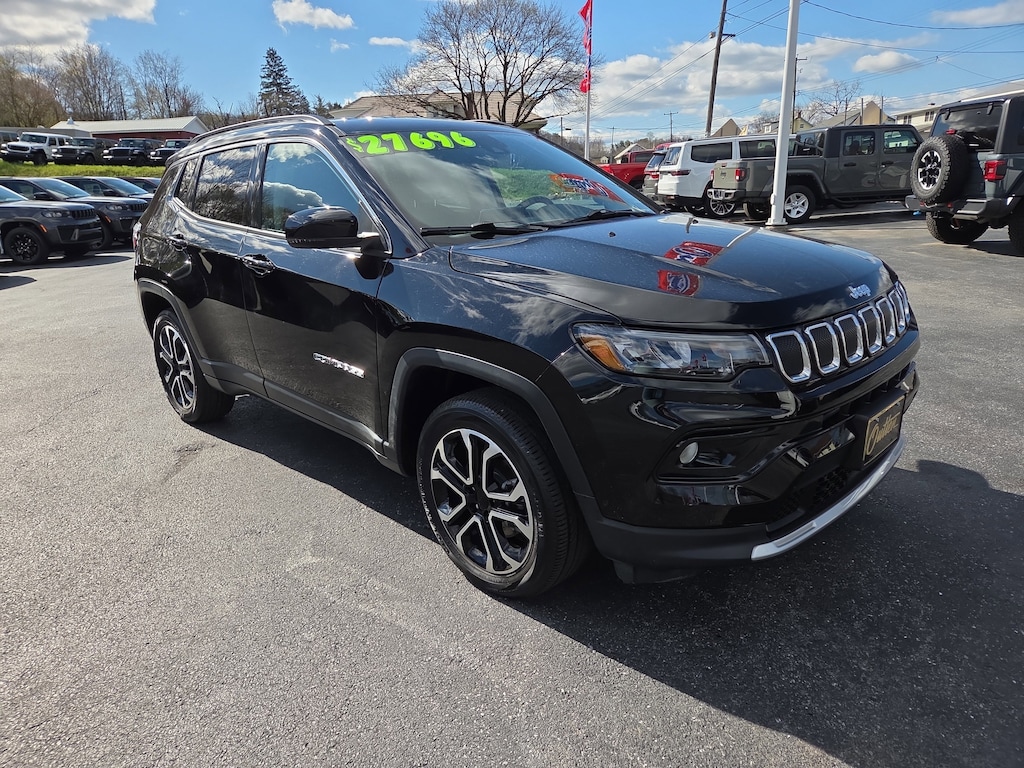 Certified 2022 Jeep Compass Limited SUV