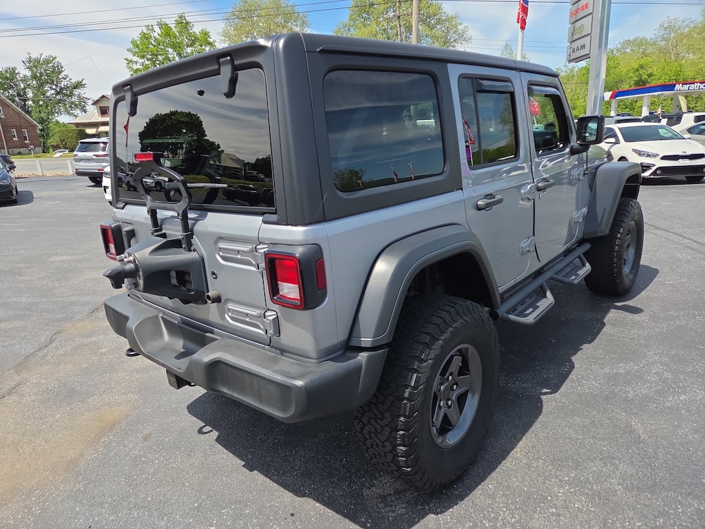 Certified 2018 Jeep Wrangler Unlimited Sport 4x4 SUV