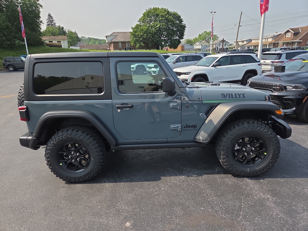 New 2025 Jeep Wrangler 2-DOOR WILLYS Sport Utility