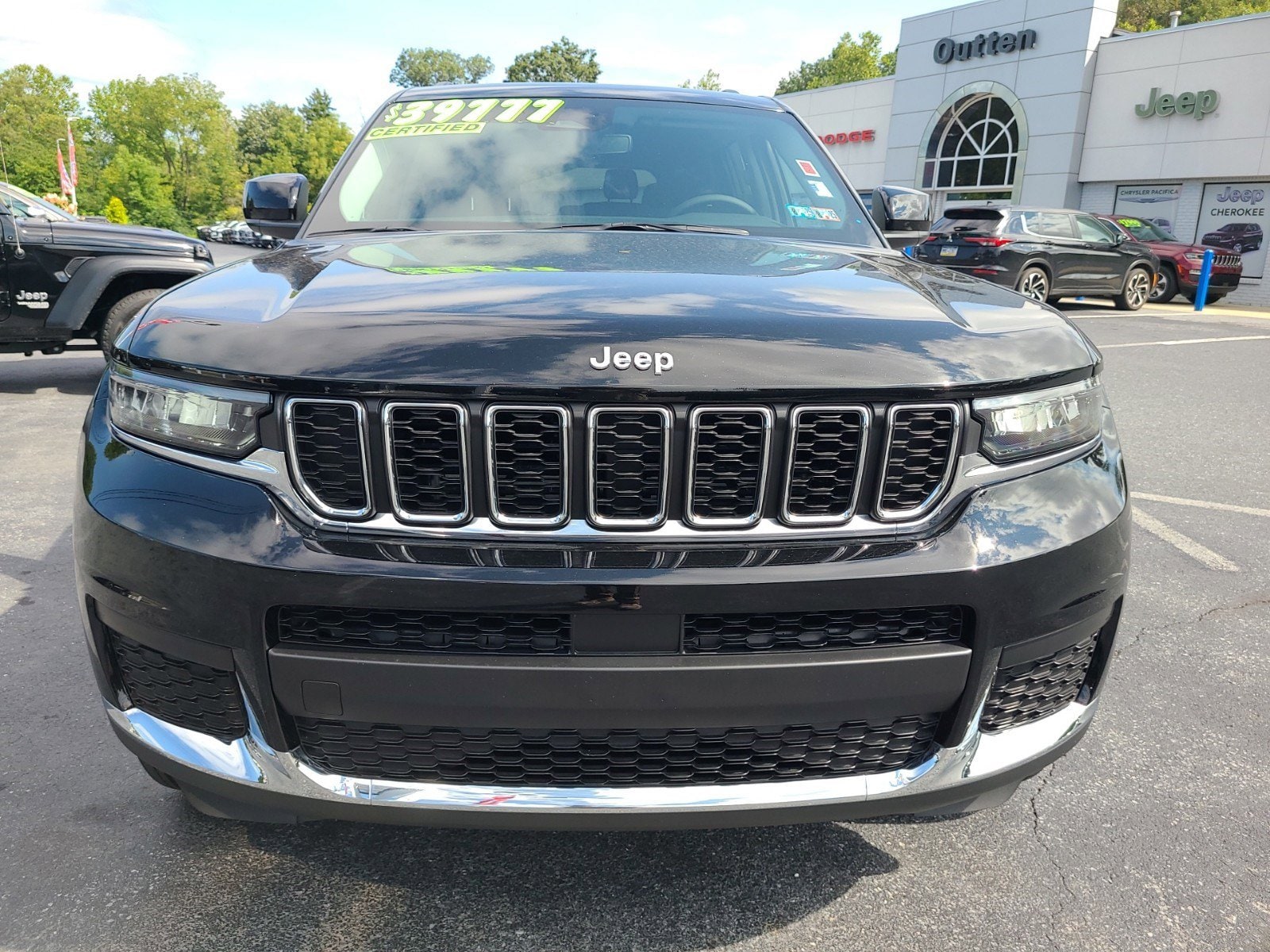 Certified 2023 Jeep Grand Cherokee L Laredo with VIN 1C4RJKAG1P8729406 for sale in Hamburg, PA