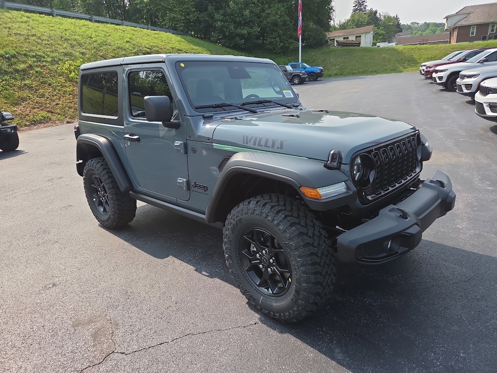 New 2025 Jeep Wrangler 2-DOOR WILLYS Sport Utility