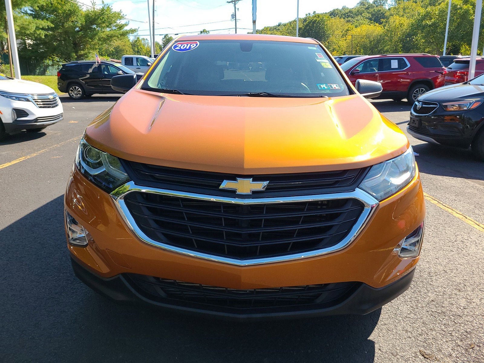 Used 2019 Chevrolet Equinox LS with VIN 2GNAXSEV3K6242055 for sale in Hamburg, PA