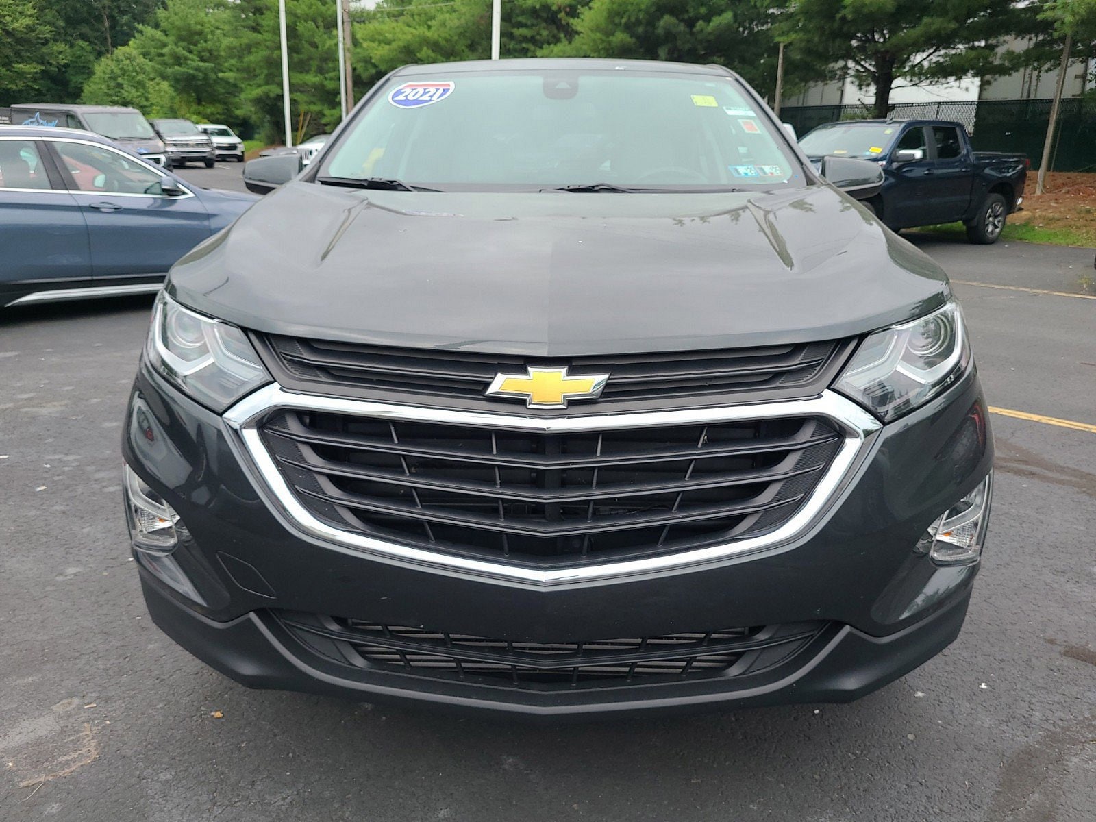 Used 2021 Chevrolet Equinox LT with VIN 2GNAXUEV6M6134236 for sale in Hamburg, PA