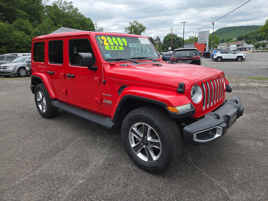 Used 2021 Jeep Wrangler Unlimited Sahara SUV