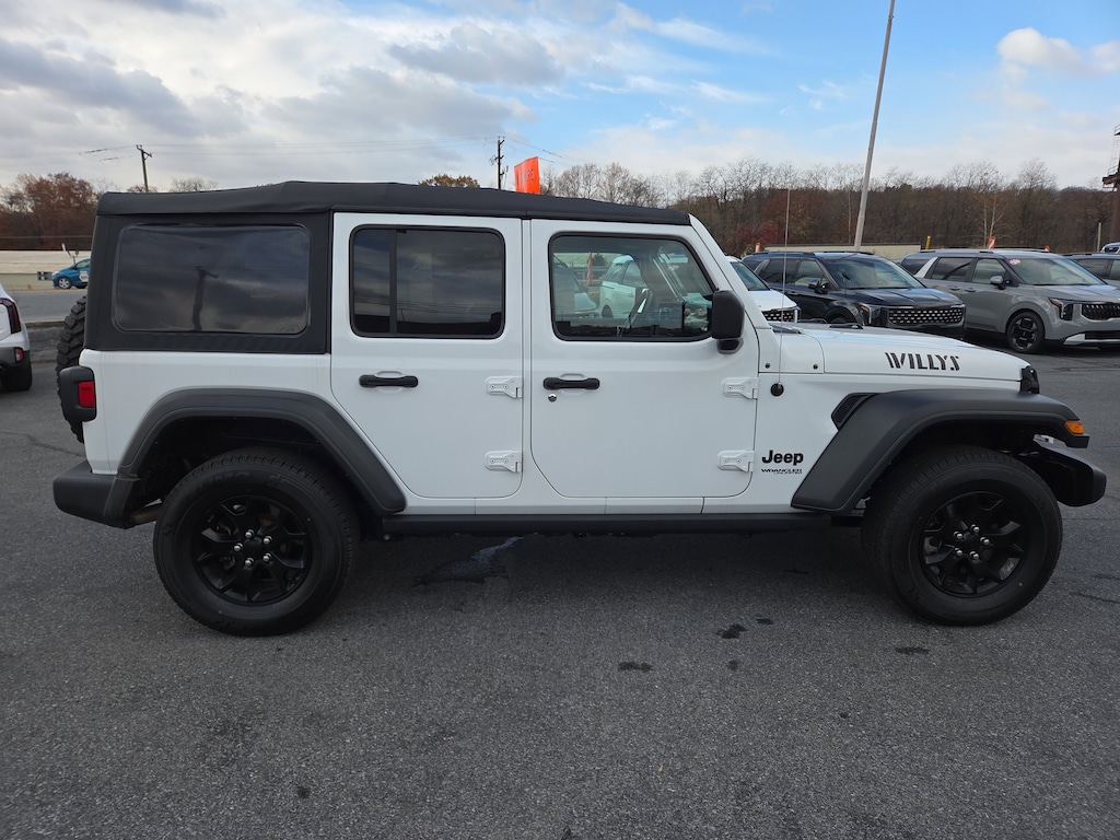 Used 2021 Jeep Wrangler Unlimited Willys SUV