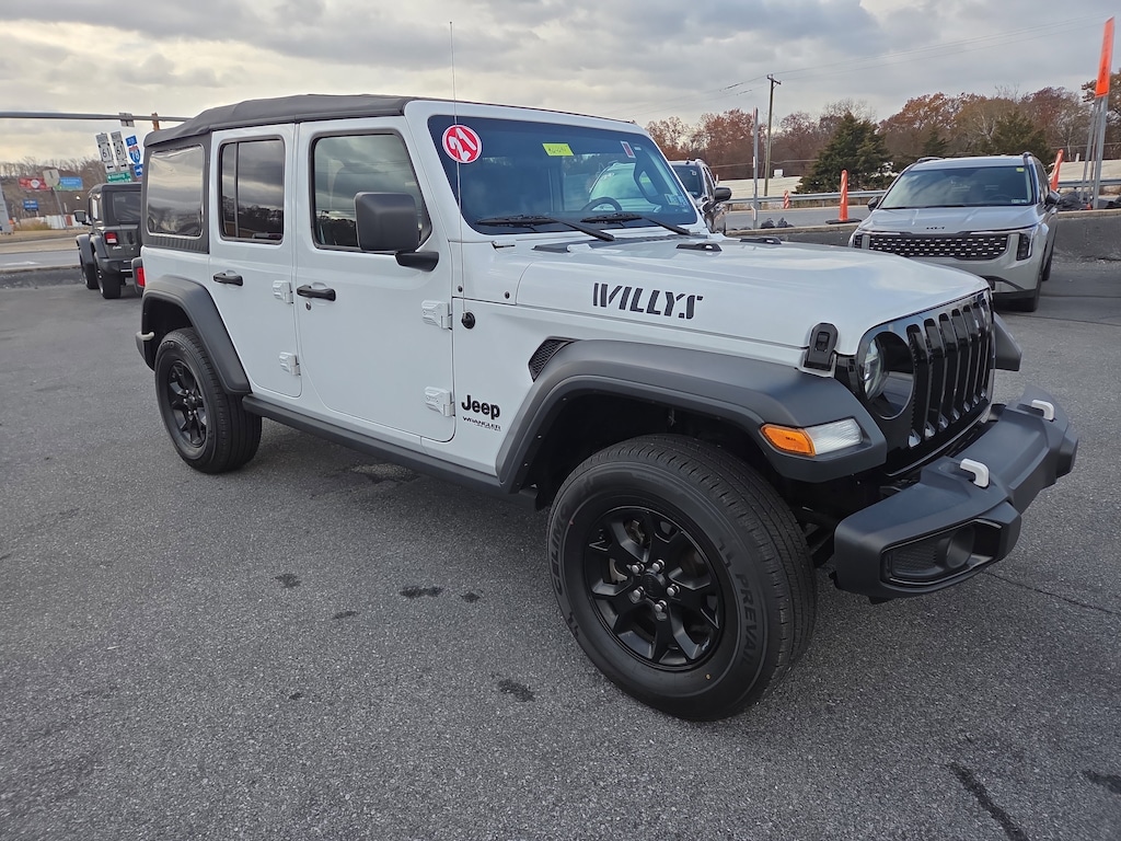Used 2021 Jeep Wrangler Unlimited Willys SUV
