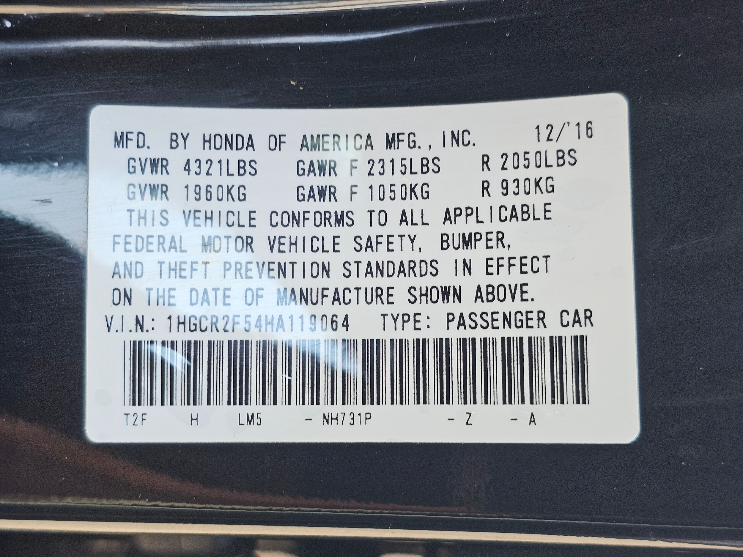 2017 Honda Accord Sport - Photo 32