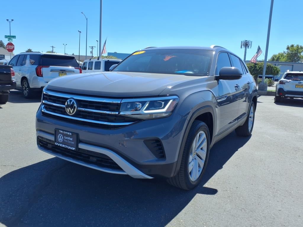 Certified 2021 Volkswagen Atlas Cross Sport 2.0T SE w/Technology 4MOTION SUV