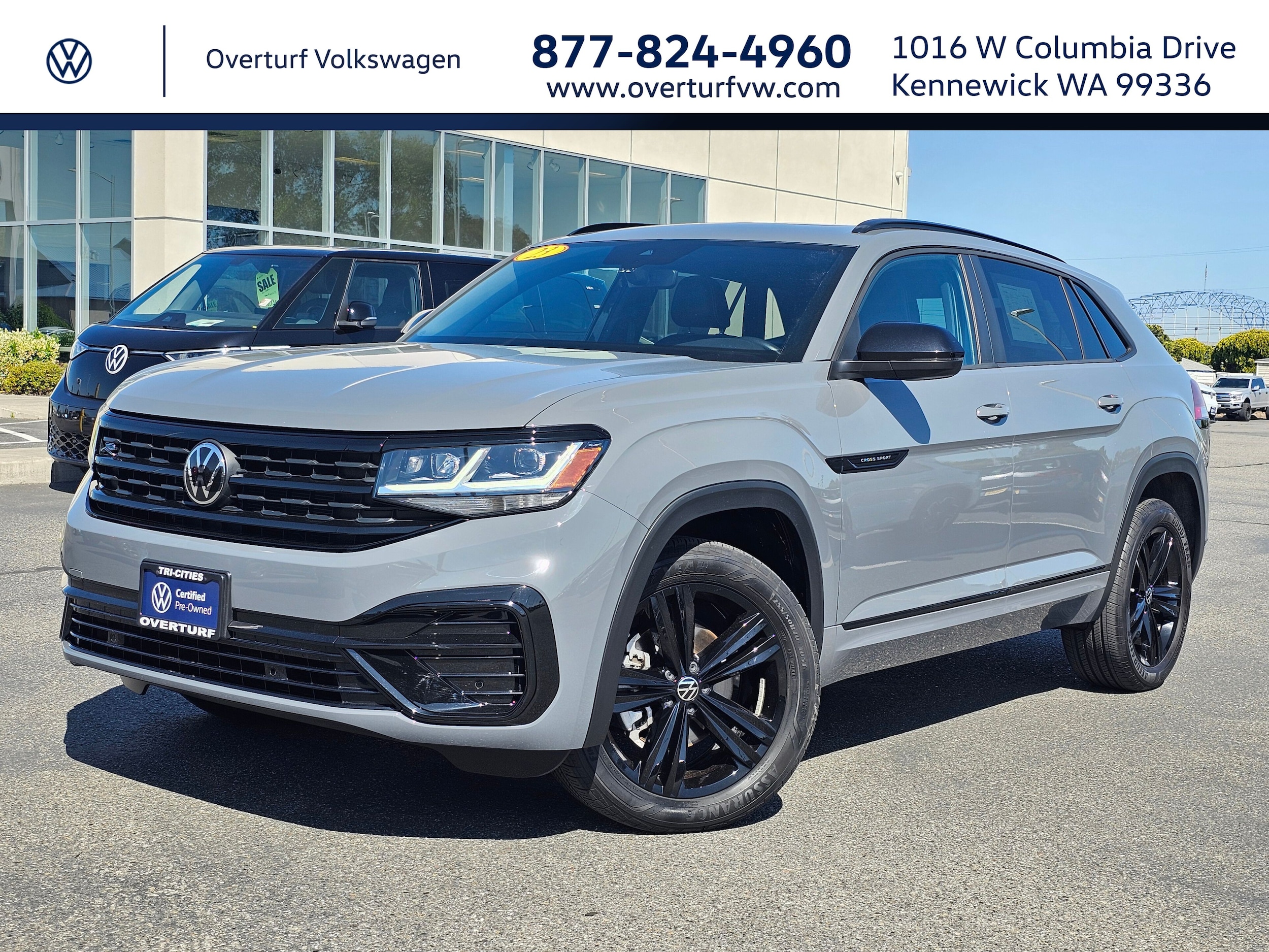 2023 Volkswagen Atlas Cross Sport SEL R-Line Black