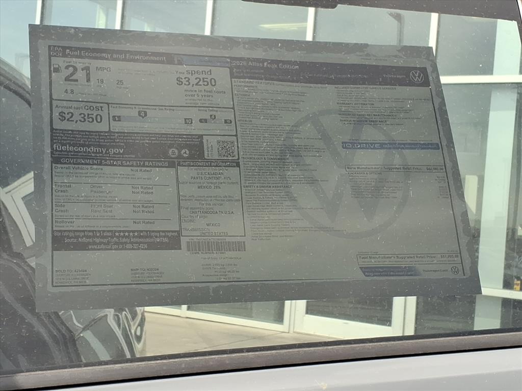 2026 Volkswagen Atlas Atlas Peak Edition - Photo 6