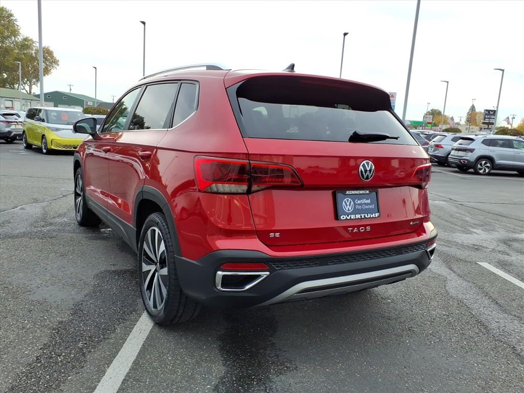 Certified 2022 Volkswagen Taos 1.5T SE 4MOTION SUV