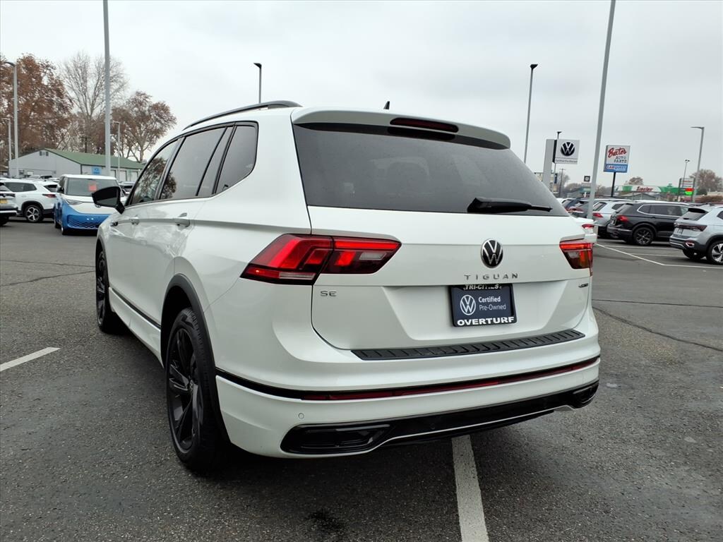 Certified 2024 Volkswagen Tiguan 2.0T SE R-Line Black SUV