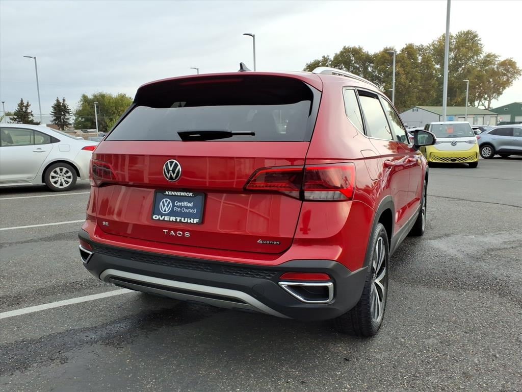 Certified 2022 Volkswagen Taos 1.5T SE 4MOTION SUV