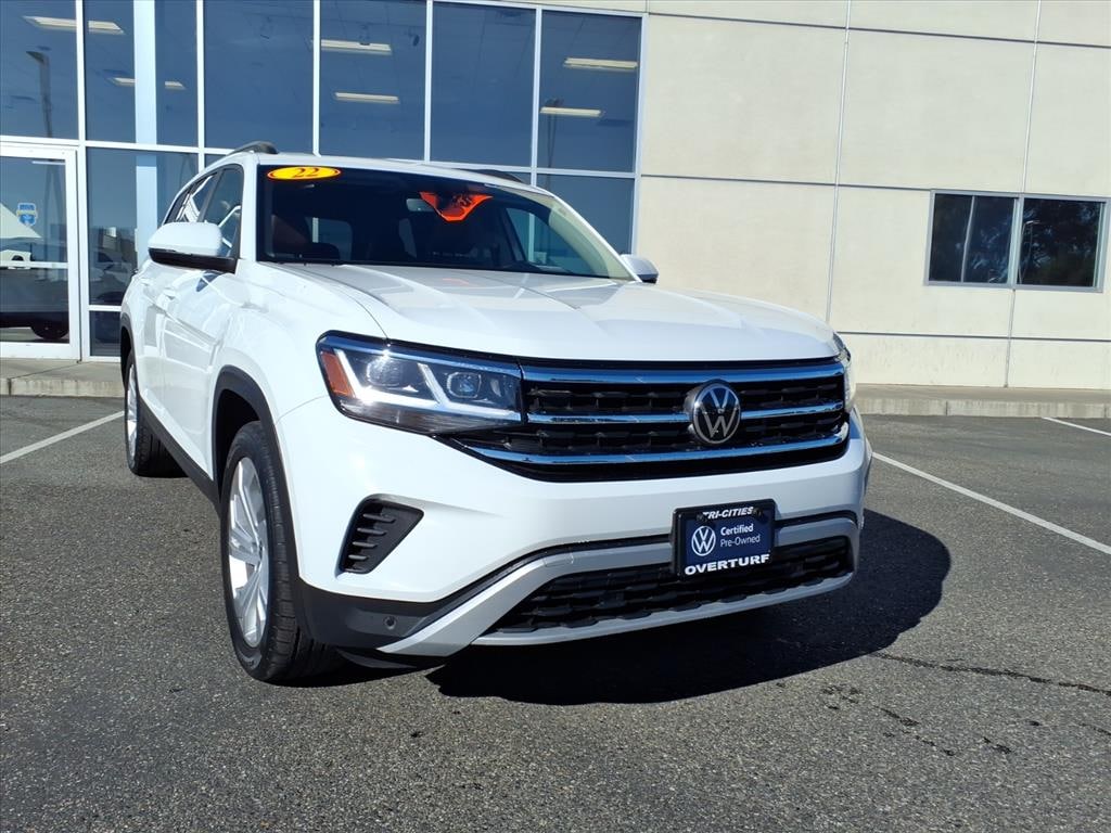Certified 2022 Volkswagen Atlas 3.6L V6 SE w/Technology SUV