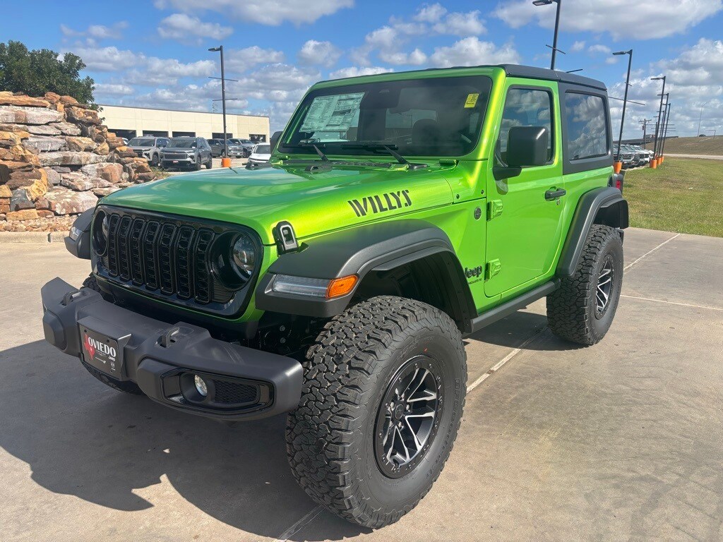 New 2026 Jeep Wrangler 2-DOOR WILLYS Sport Utility