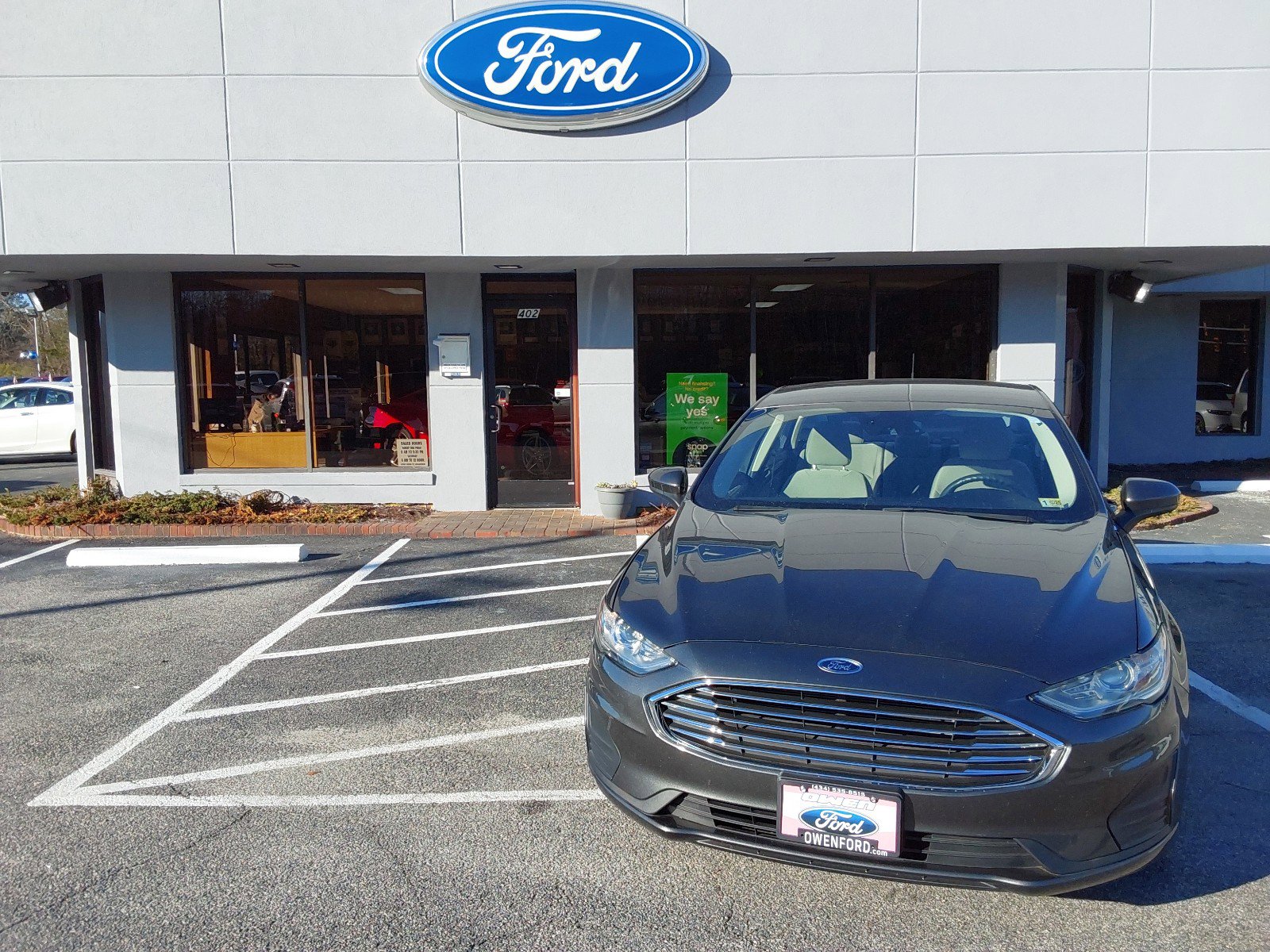 Used 2019 Ford Fusion S with VIN 3FA6P0G79KR163473 for sale in Jarratt, VA
