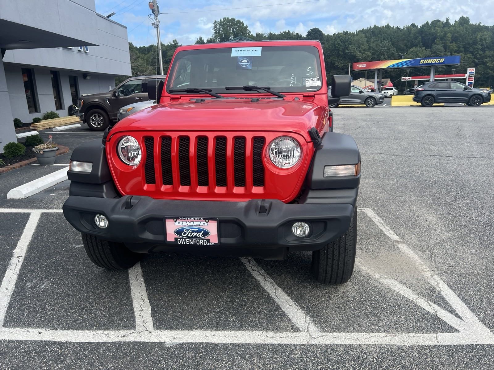 Used 2021 Jeep Wrangler Unlimited Sport S with VIN 1C4HJXDG2MW563019 for sale in Marshall, IL