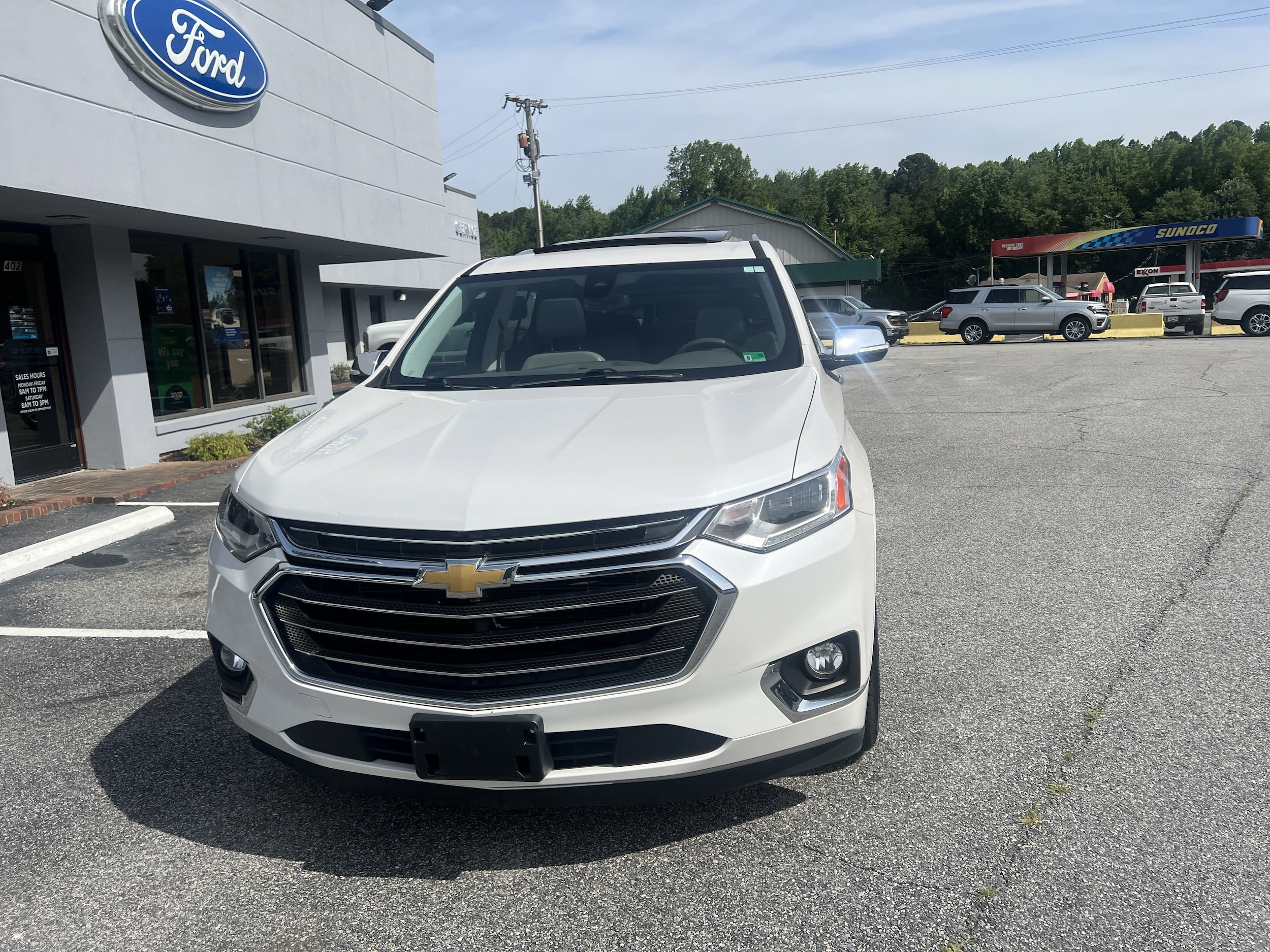 Used 2018 Chevrolet Traverse Premier with VIN 1GNERKKW2JJ130583 for sale in Jarratt, VA