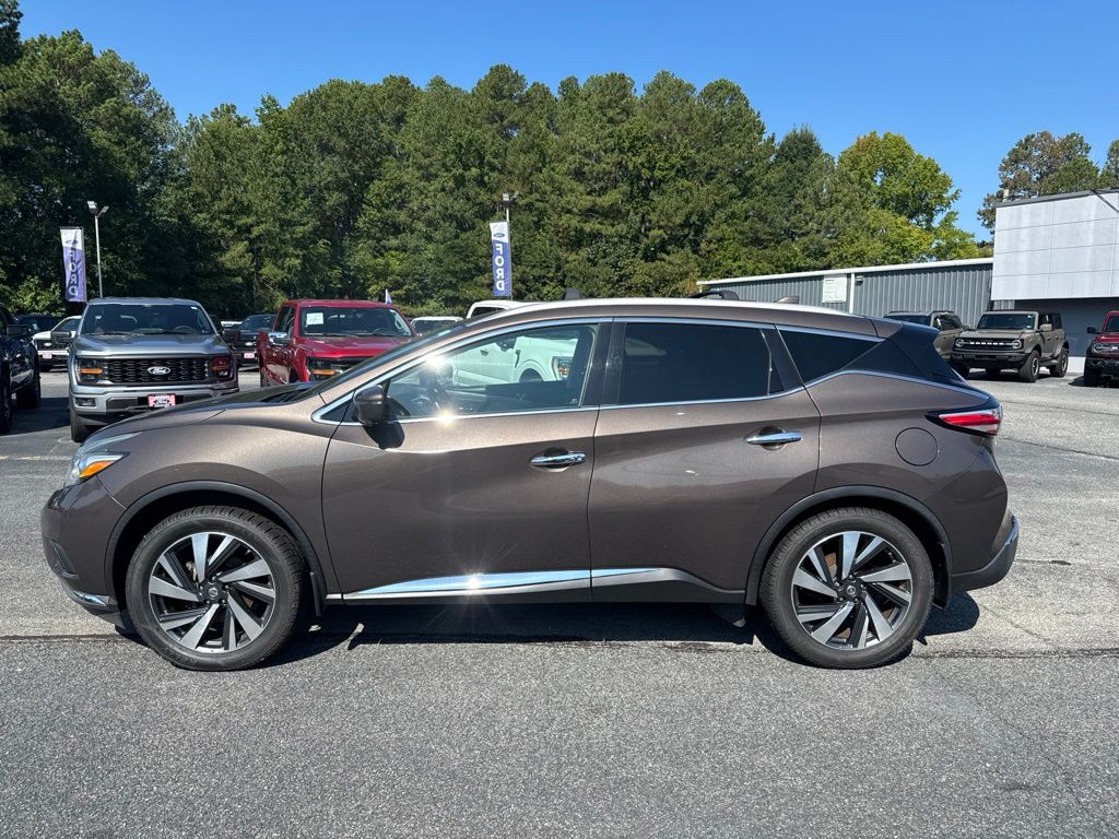 Used 2018 Nissan Murano Platinum with VIN 5N1AZ2MH0JN144413 for sale in Jarratt, VA
