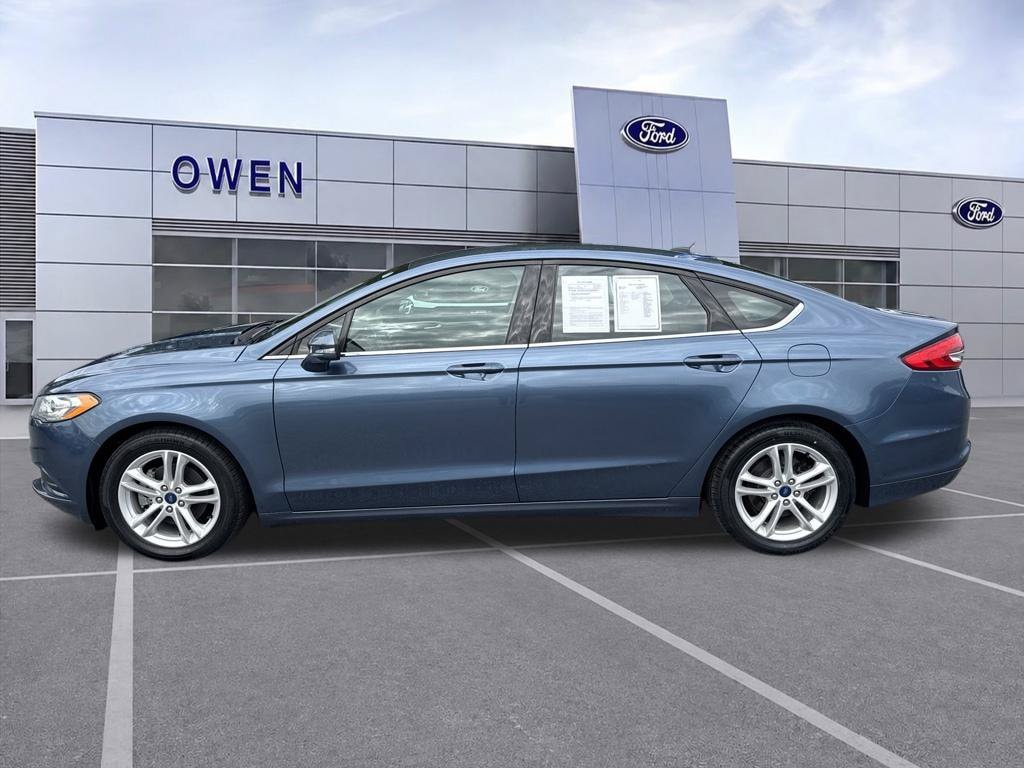 Used 2018 Ford Fusion SE with VIN 3FA6P0HD9JR146949 for sale in Jarratt, VA