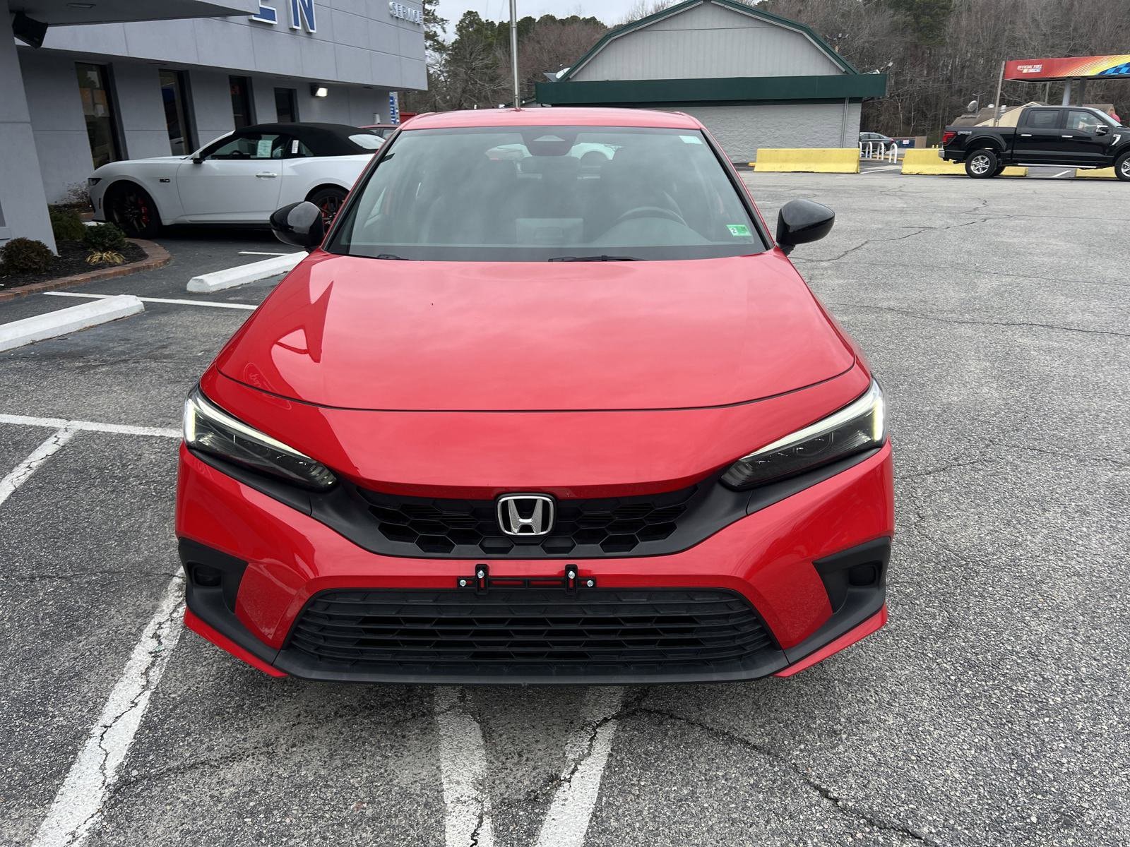 Used 2023 Honda Civic Hatchback Sport with VIN 19XFL2H85PE011195 for sale in Jarratt, VA
