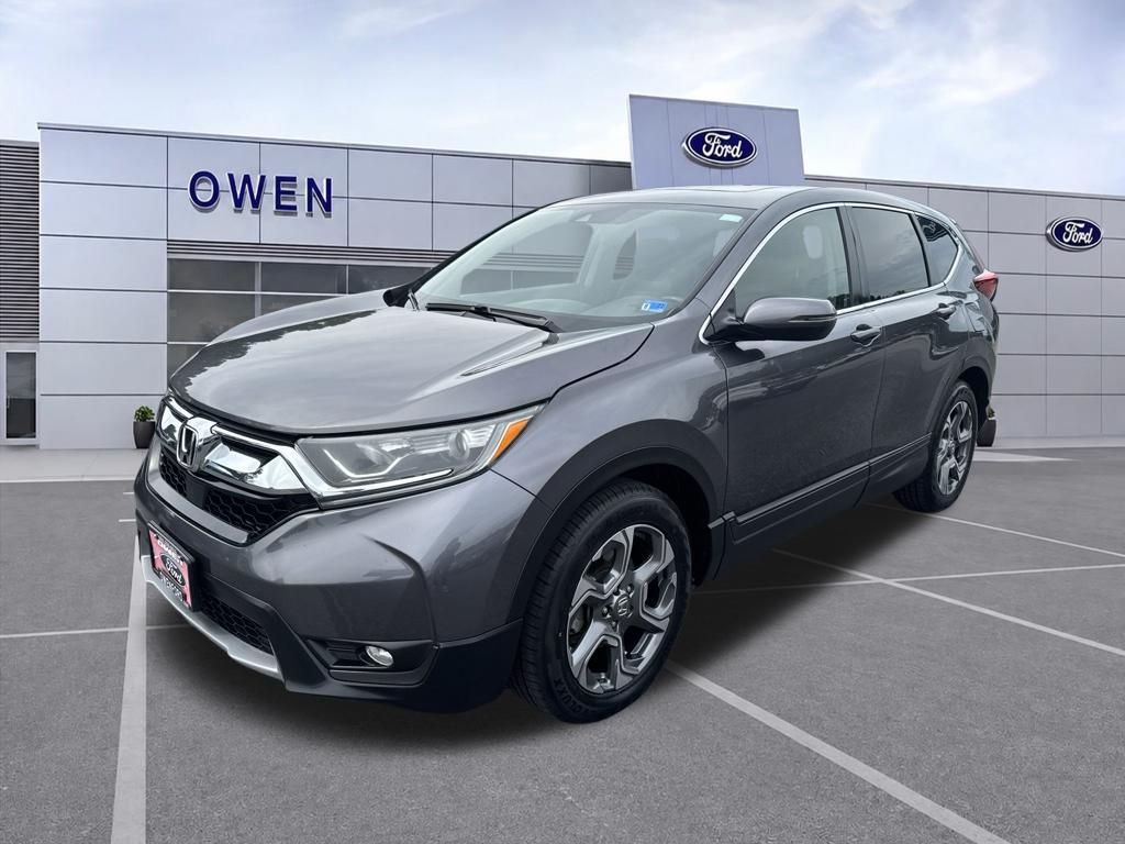 Used 2018 Honda CR-V EX-L with VIN 5J6RW1H87JA005501 for sale in Jarratt, VA