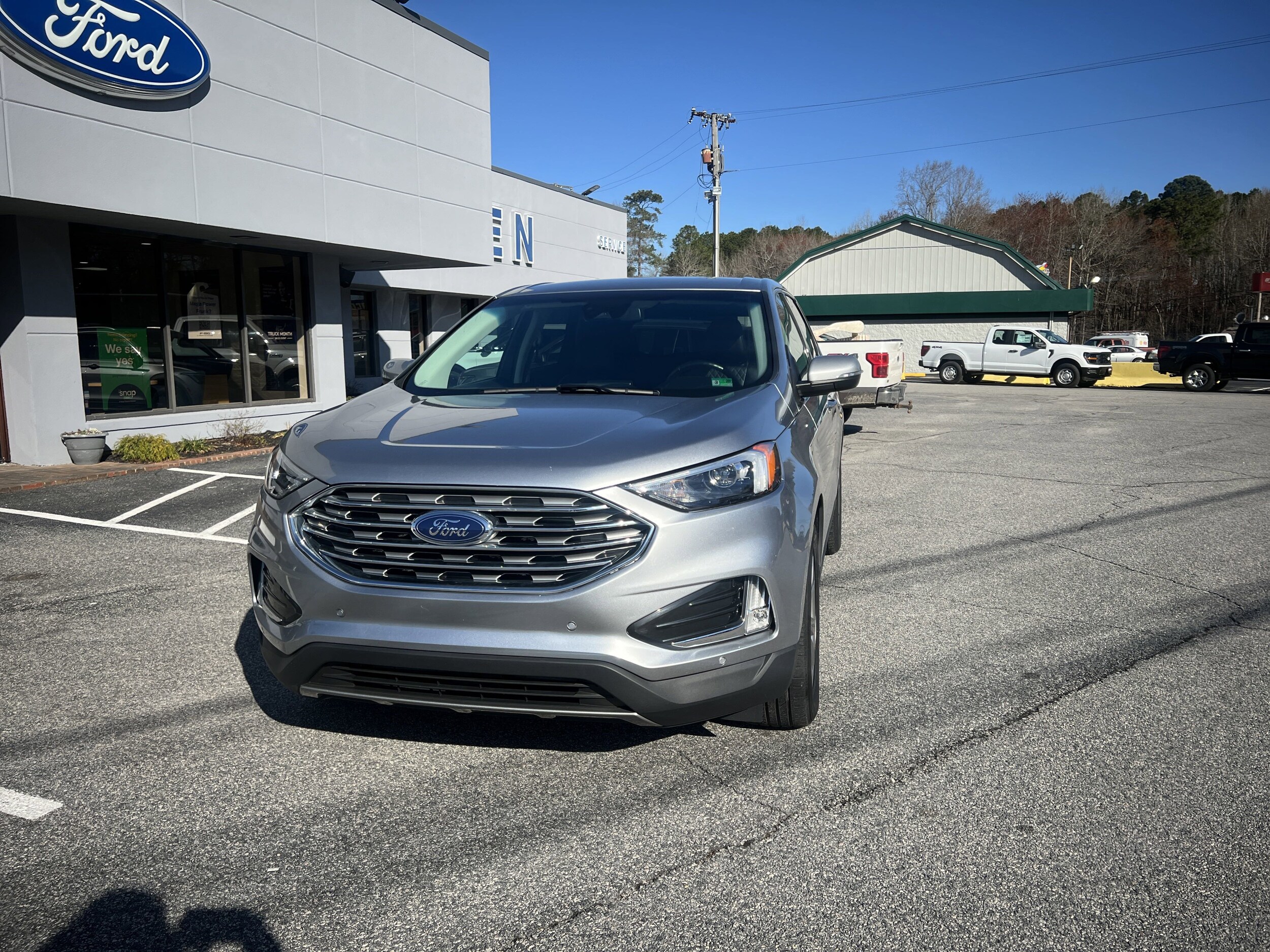 Used 2023 Ford Edge Titanium with VIN 2FMPK4K9XPBA18991 for sale in Jarratt, VA