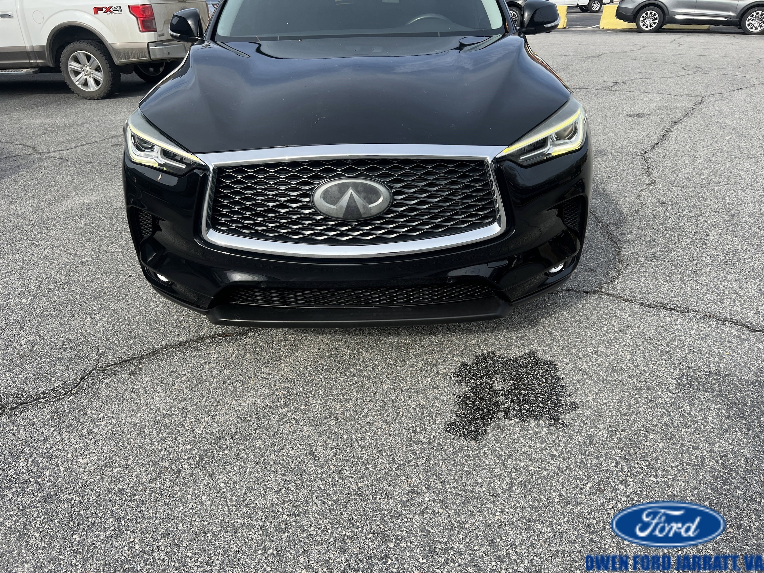 Used 2019 INFINITI QX50 Essential with VIN 3PCAJ5M12KF111266 for sale in Jarratt, VA