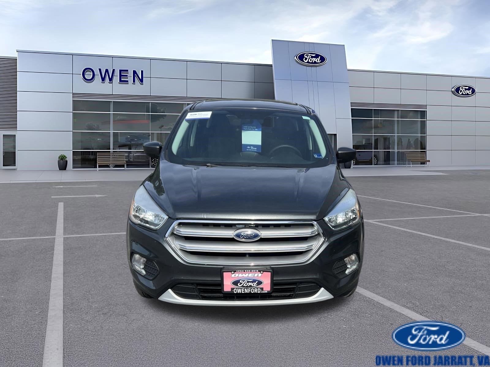 Certified 2017 Ford Escape SE with VIN 1FMCU9G98HUB33776 for sale in Jarratt, VA